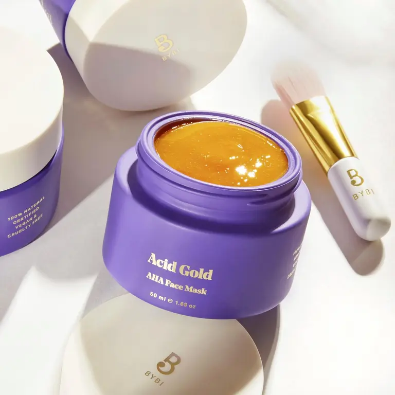 BYBI Acid Gold AHA Face Mask kasvonaamio 50ml