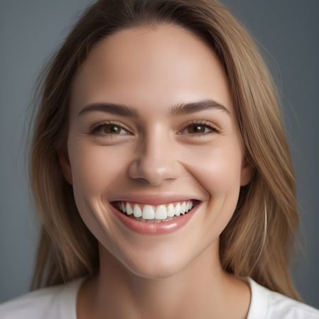 white smile